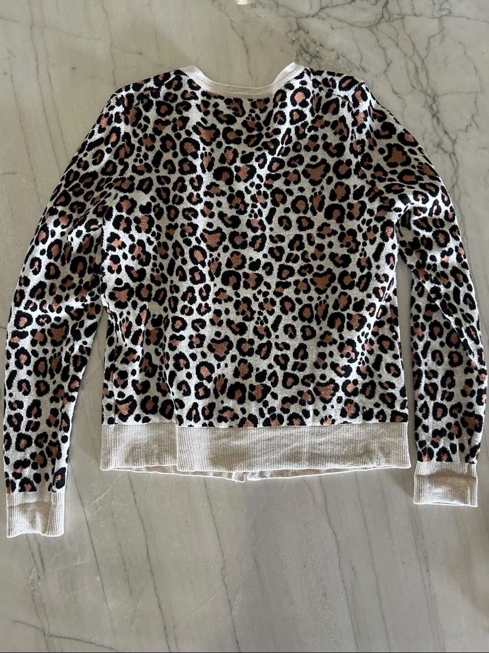 a new day Cheetah Cardigan Small - Picture 7 of 7